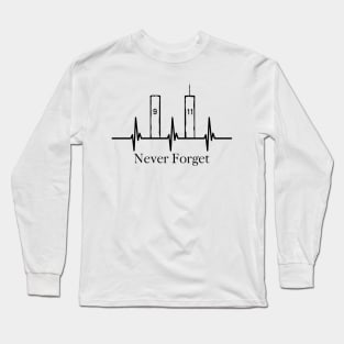 9/11 Never Forget Long Sleeve T-Shirt